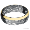 Kinetic with Acid Finish and 14K Yellow Gold Inlay - Image 3