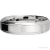 14K White Gold with Satin , Polish Finish - Image 3
