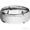 14K White Gold with Treebark1 , Polish Finish - Image 3
