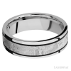 Cobalt Chrome with Polish Finish and Meteorite Inlay - Image 3
