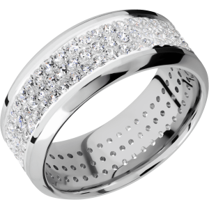 14K White Gold + Polish , Polish Finish